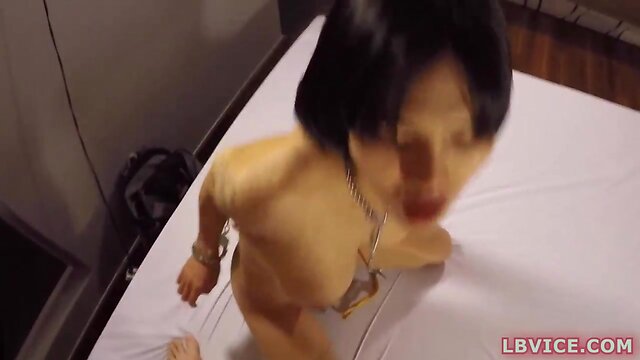 Teeny t-girl mimi oral and anal sultry action