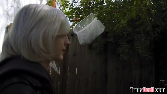 Trans girlfriends sharing a large prick - ella hollywood and khloe kay