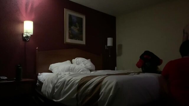 Straight fucks gay t-girl condomless in hotel