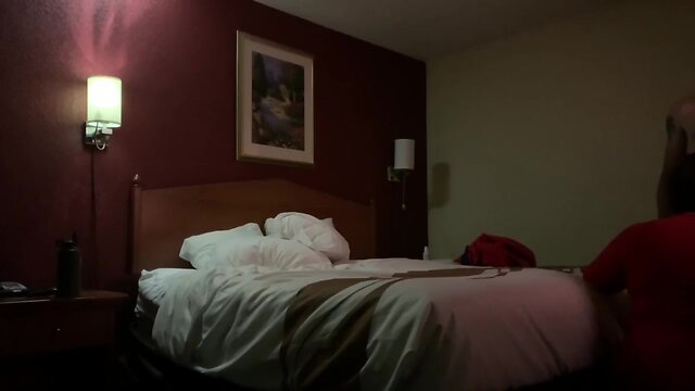 Straight fucks gay t-girl condomless in hotel