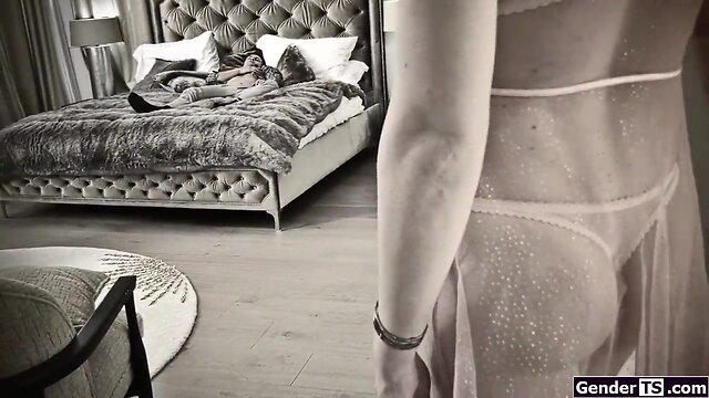 Trans fuckdoll aubrey kate comes to life