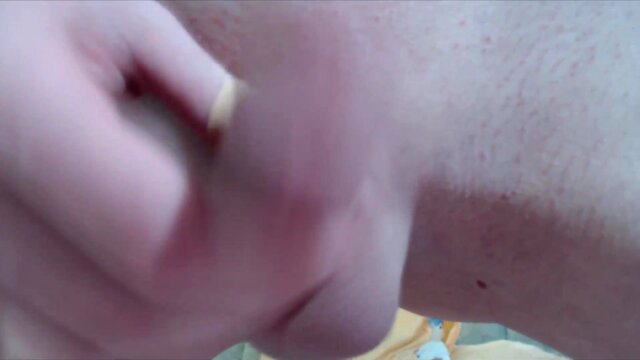 Femboy showing his boipussy and pretty prick close up