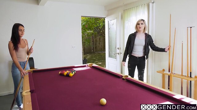 Two excited trannies ella hollywood swallowing guys cock and enjoyed trio sex