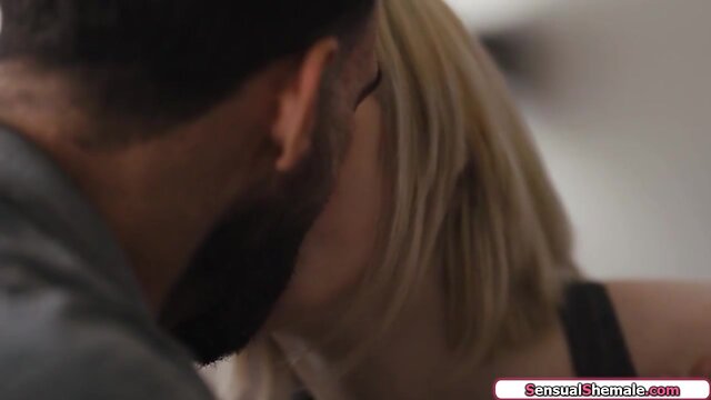 T-Girl ella hollywood anal hammered by stepdad