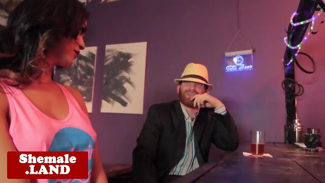 Domino Presley: Sexy Amateur Tgirl with Big Tits, Tattoos, and High Heels