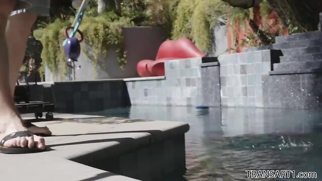 Natalie mars fucks with the pool boy