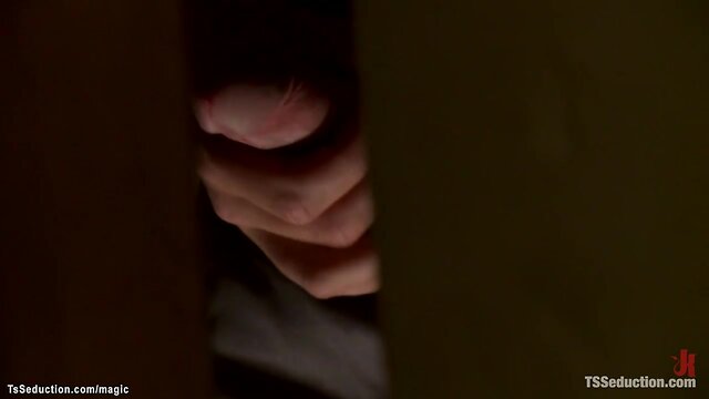 Dude unties ladyboy and then gets hammered