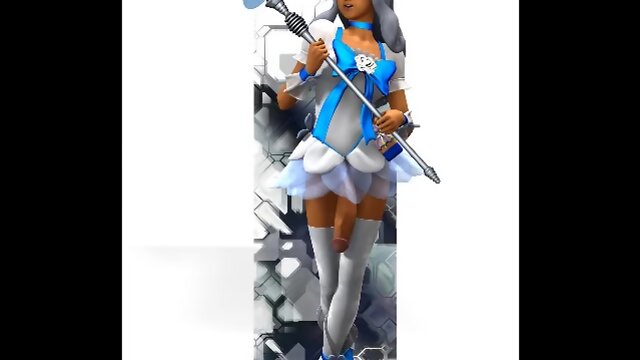 3D Futa Selfsuck and Enormous Penis Lezzies