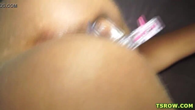 Brazilian ladyboy mara lopez hammered condomless