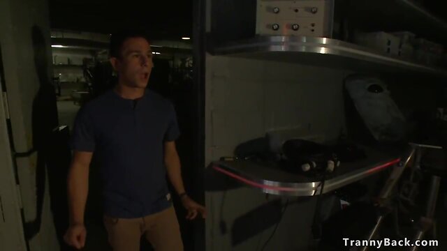 Tgirl bangs chesty babe and her bf