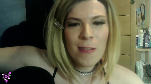 Cd self swallowing & cum swallow plus cumplay and anal sextoy jessica bloom