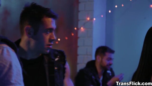 Sexy shemale babe khloe kay fucks with sexy stud dante colle