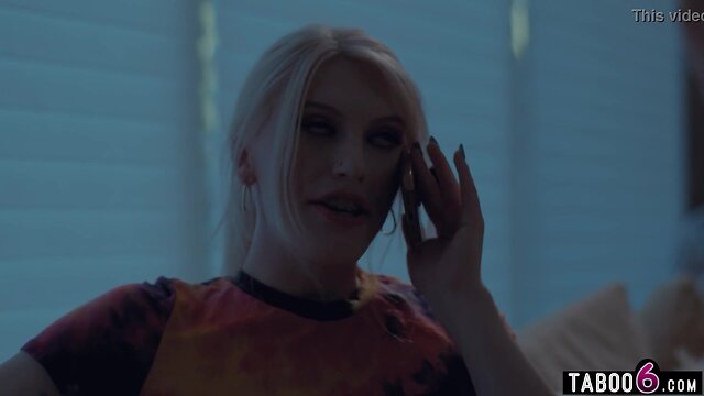 18 years old blond trans izzy wilde hammered hard anal while housesitting