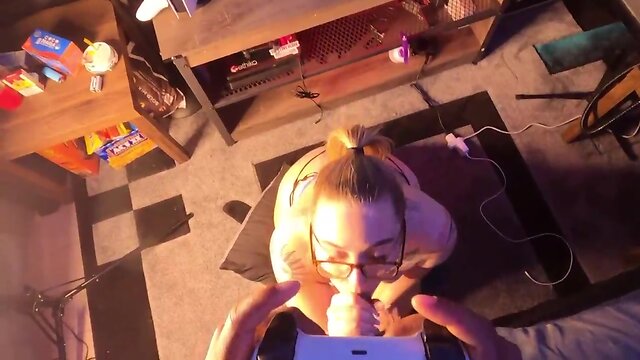 Thick pawg gracie swallow gamer bbc