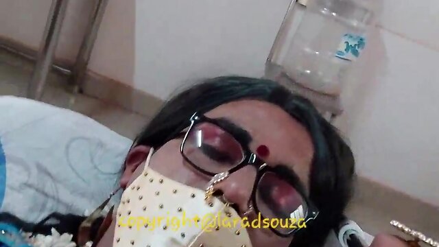 Indian CD model lara d'souza sexy video in saree