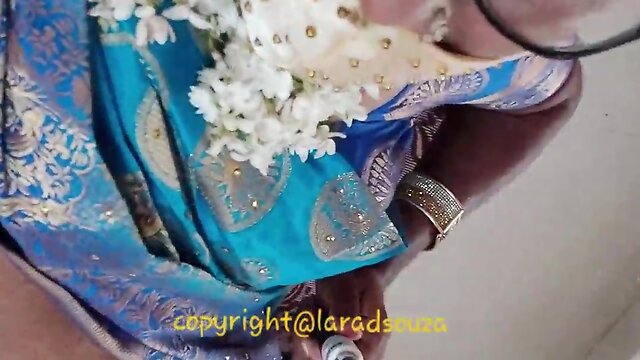 Indian CD model lara d'souza sexy video in saree