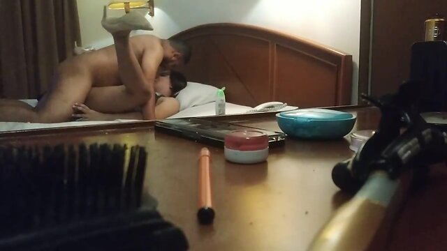 Crossdresser sissy ria alexa suck and fuck