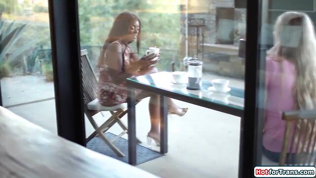 Shemale janelle fennec lick and fuck black