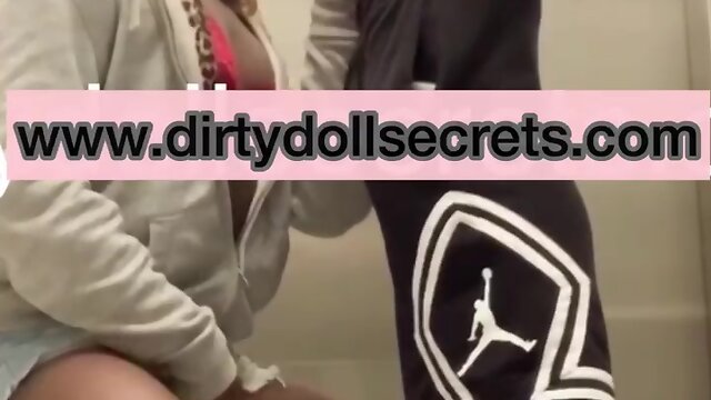 Tgirl whore eating my schlong in the elevator