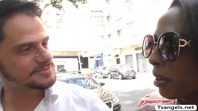 Chesty black trans tayla masturbating