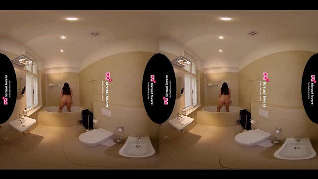 Sissy jerking penis in virtual sex pov