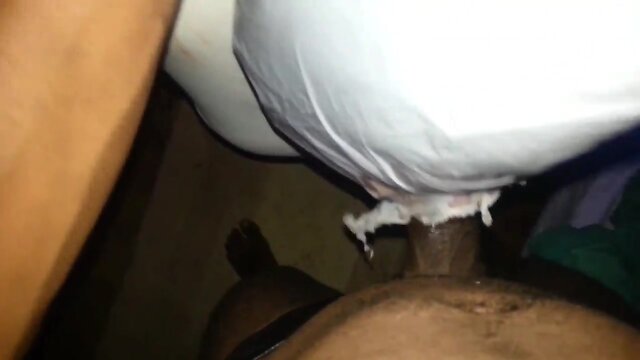 Creaming on daddy cock