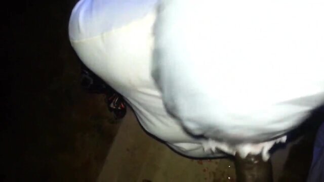 Creaming on daddy cock