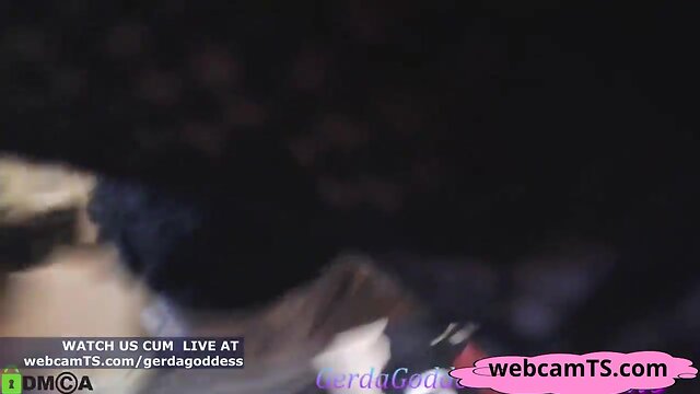 She-Male fucks woman live at