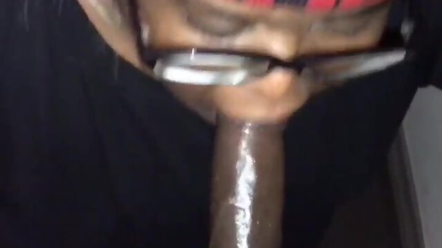 Watch me make this young prick bust by my neighbors door