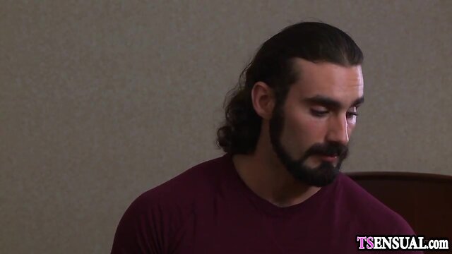 Latino t-girl pounded by an angry boyfriends hard schlong