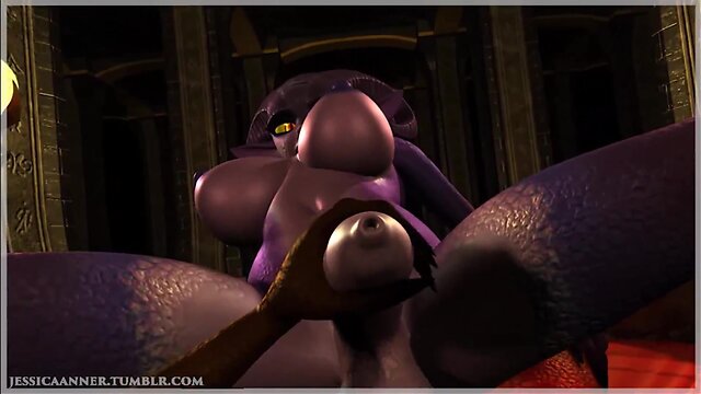 Big Boobed Futanari Babe: Anal Pleasure with Titfucking & Tittyfucking!