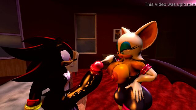 Rouge the prick charmer!