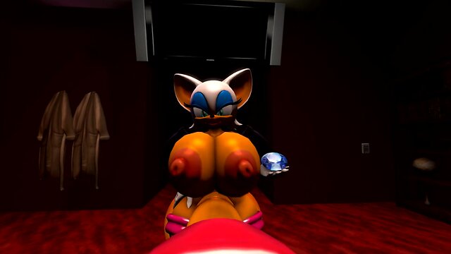 Rouge the prick charmer!