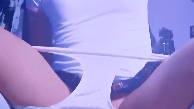 Pretty femboy anal squirting