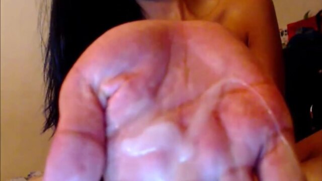 Sultry brunette sheshaft masturbating to climax