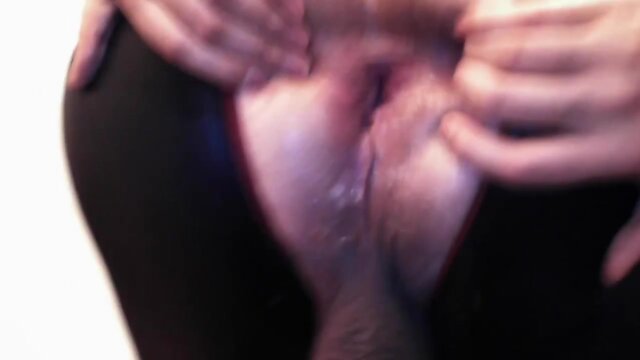 Chubby inflatable sextoy anal stretching fat booty gape enormous