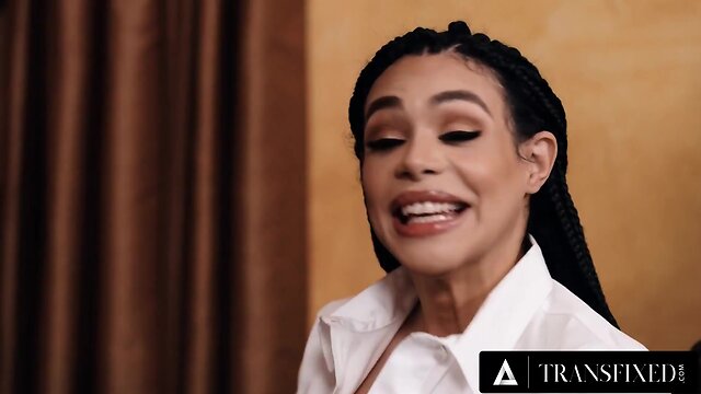 Transfixed by a Condomless Interracial Threesome!