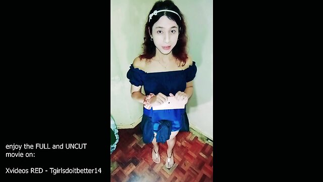 Cute faced t-girl amateurish dani Única is your loving wife that gets sextoy