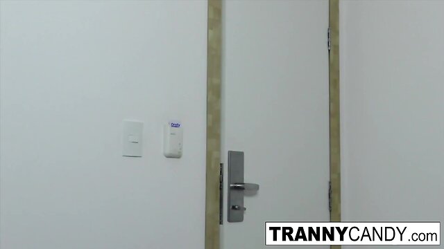 Maira dimov & yasmin de castro have a sultry trans fuck