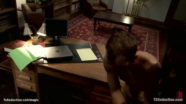 Tranny girlfriend anal fucks gfs lover