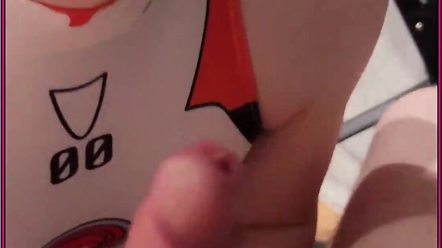 Dvaboi femboy crossdresser cosplay cocksucking