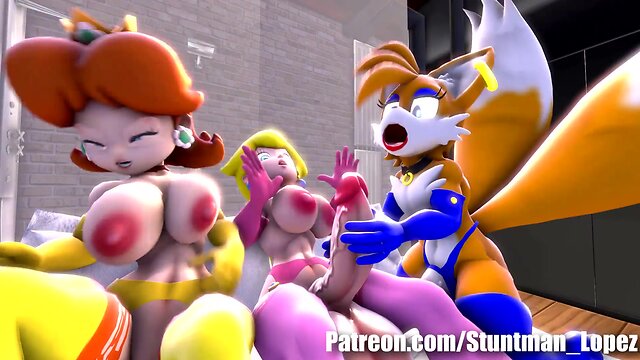 The princesses are excited