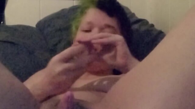 Edging with my fleshlight and blue vibe