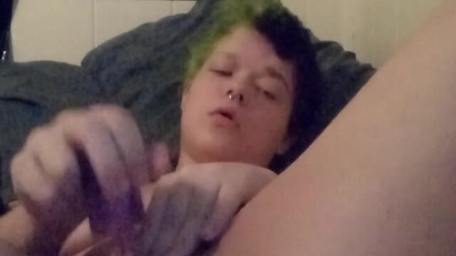 Edging with my fleshlight and blue vibe