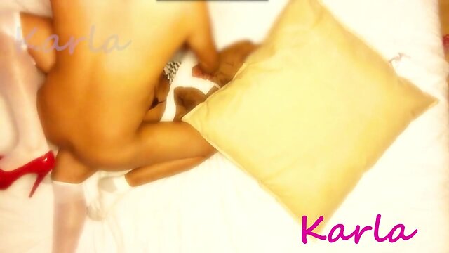 Mexican sissy banged all night by her boyfriend