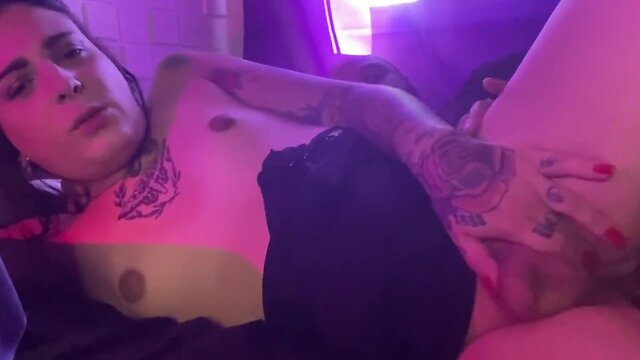 His first time with a trans, did he like it?