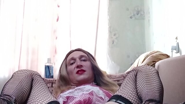 Shemale Domme`s Rigorous Training: BDSM, Humiliation & Role-Play