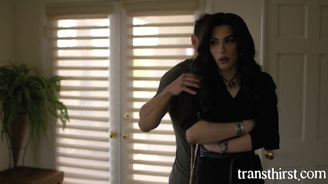 Toxic ex boyfriend knows how to have his way with my trans booty