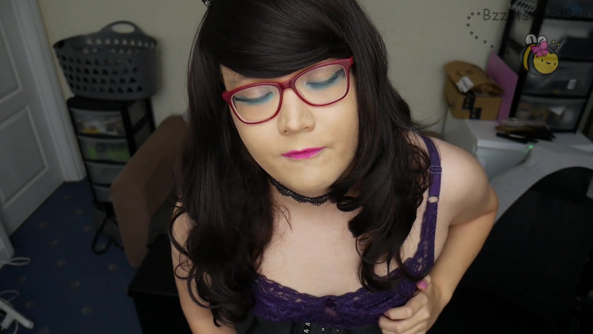 Cum without wanking, clothed rubbing joi