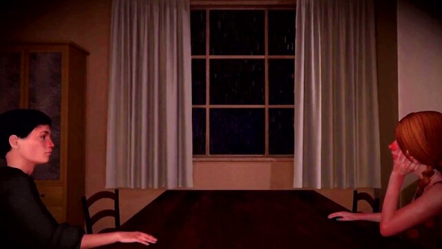 3d ts mom and transsexual step-sister seduced guy for sex, family story